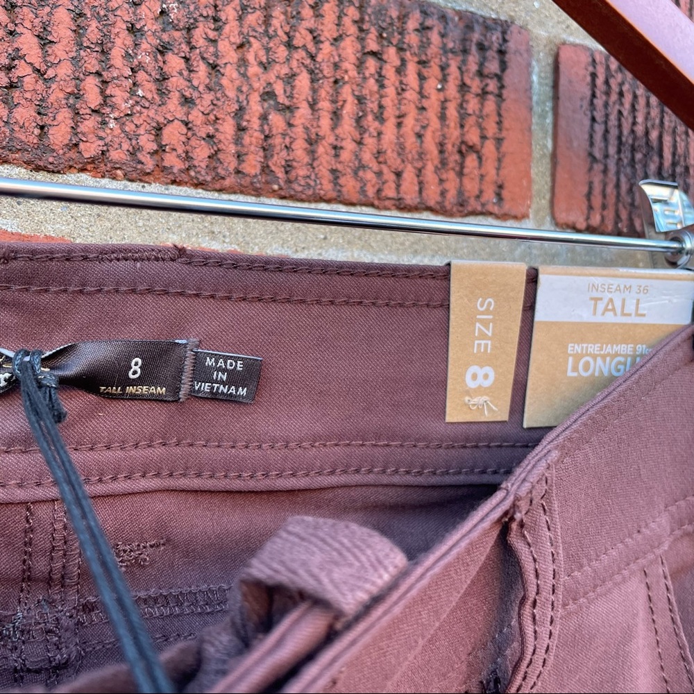 🆕 Prana Halle Hiking Casual Pants Roll Up Cocoa - Picture 8 of 14